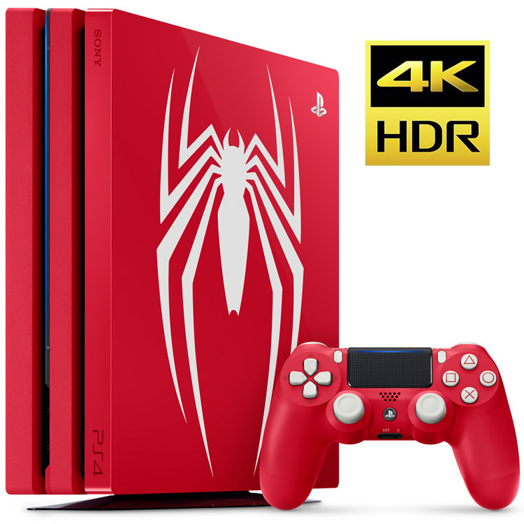 Playstation 4 Pro 1TB Spider-Man Limited Edition - R2 - CUH 7116B 